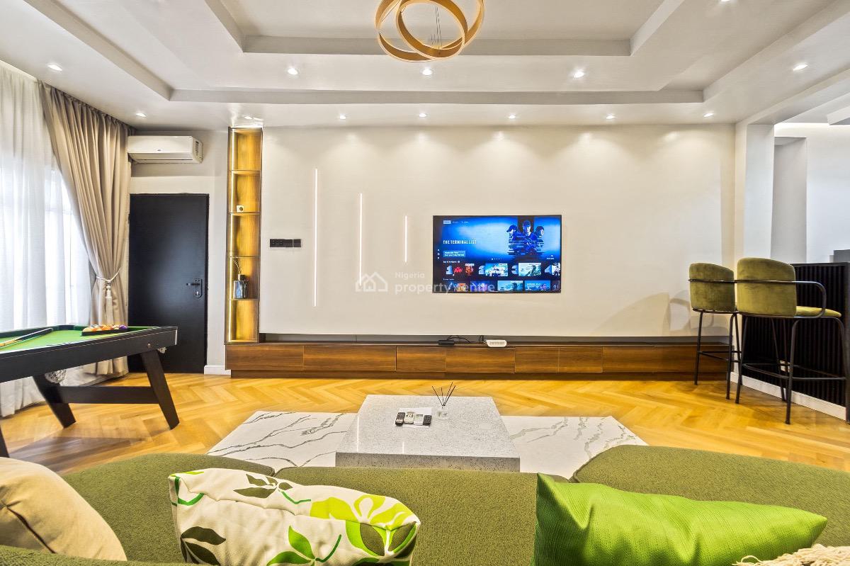 2 Bedrooms Apartment with Private Cinema,snooker and Pool, Lekki, Lekki Phase 1, Lekki, Lagos, Detached Duplex Short Let