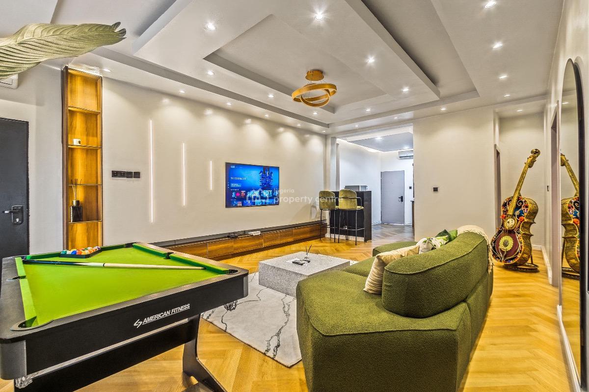2 Bedrooms Apartment with Private Cinema,snooker and Pool, Lekki, Lekki Phase 1, Lekki, Lagos, Detached Duplex Short Let