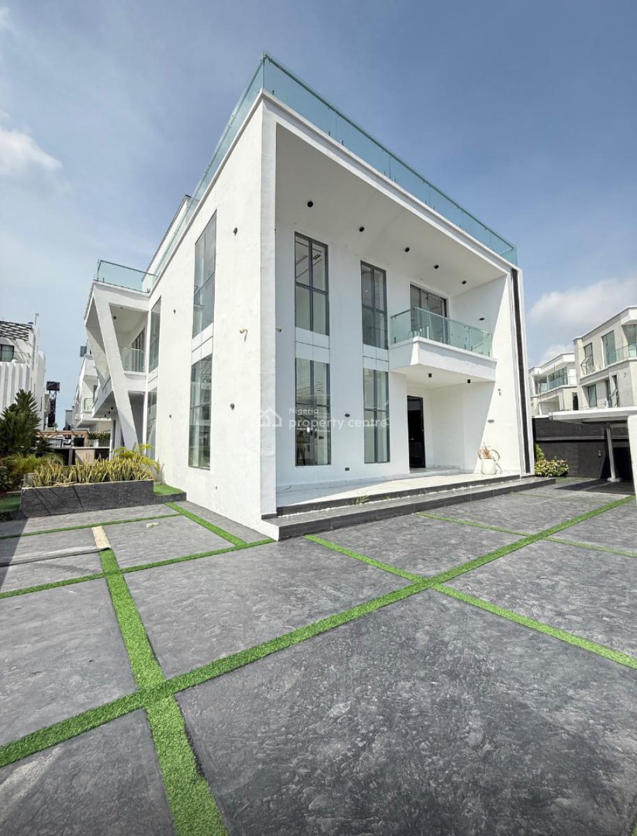 Exquisitely Built 5 Bedroom Fully Detached Duplex with Cinema, Rooftop, Osapa London, Osapa, Lekki, Lagos, Detached Duplex for Sale