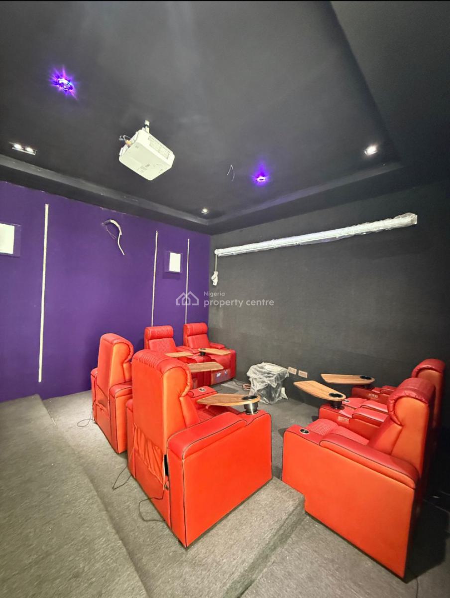 Exquisitely Built 5 Bedroom Fully Detached Duplex with Cinema, Rooftop, Osapa London, Osapa, Lekki, Lagos, Detached Duplex for Sale