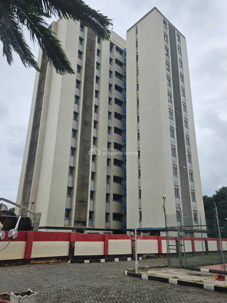 24 Flats of 2 Bedroom with B/q, Eric Moore Tower, Surulere, Lagos, Block of Flats for Sale