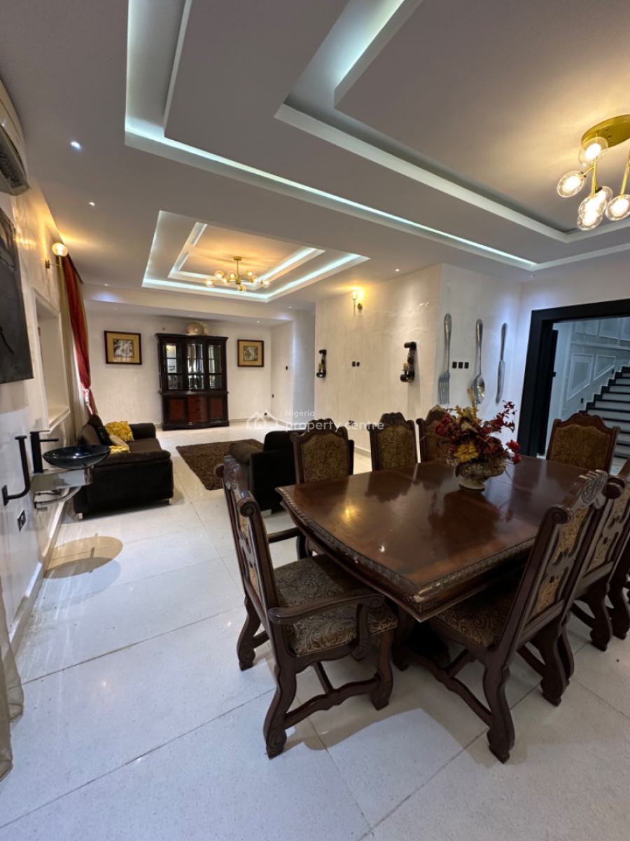 Fully Furnished 5 Bedroom Duplex & 2 Rooms Bq, Life Camp, Abuja, Detached Duplex for Sale
