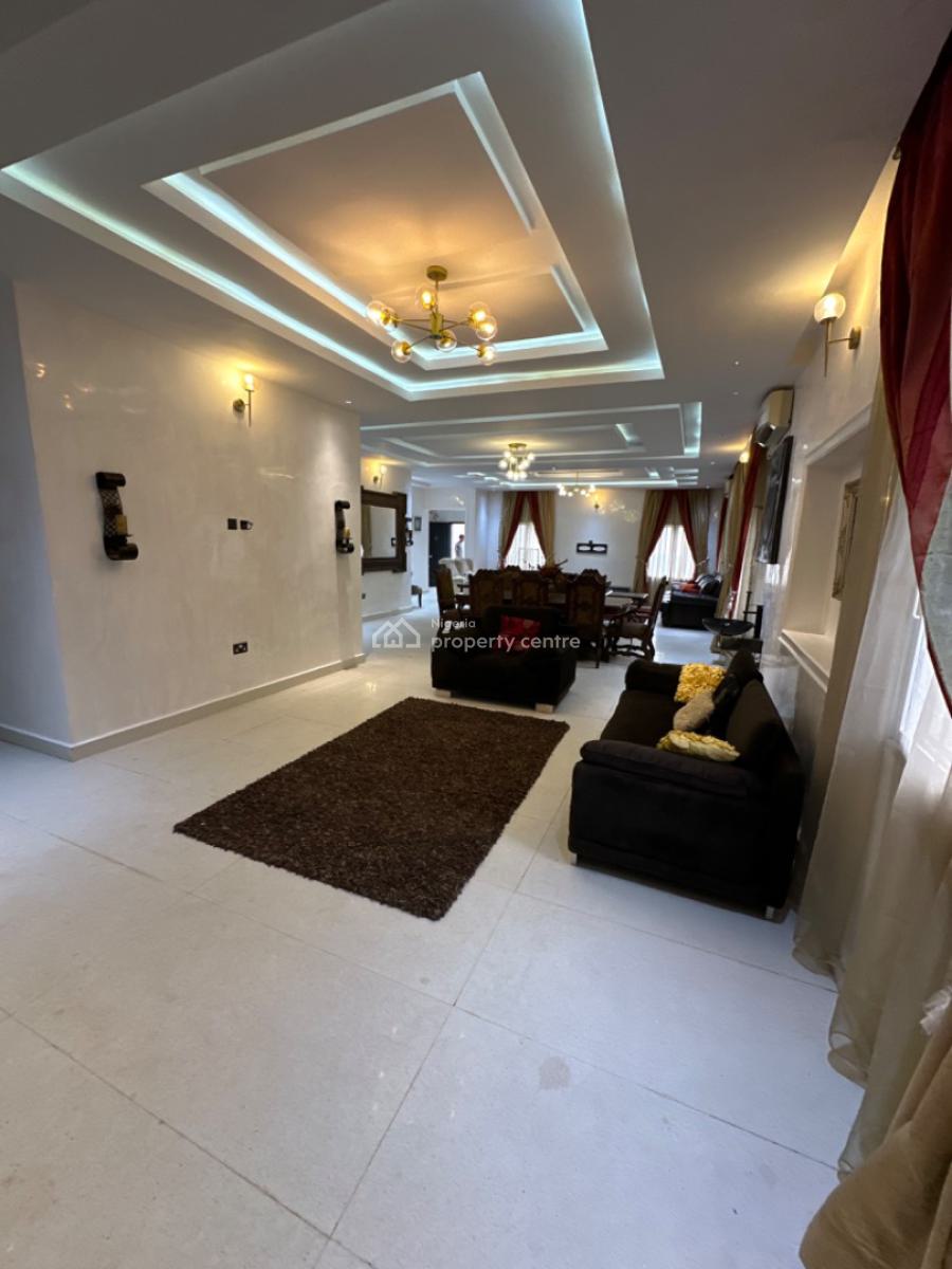 Fully Furnished 5 Bedroom Duplex & 2 Rooms Bq, Life Camp, Abuja, Detached Duplex for Sale