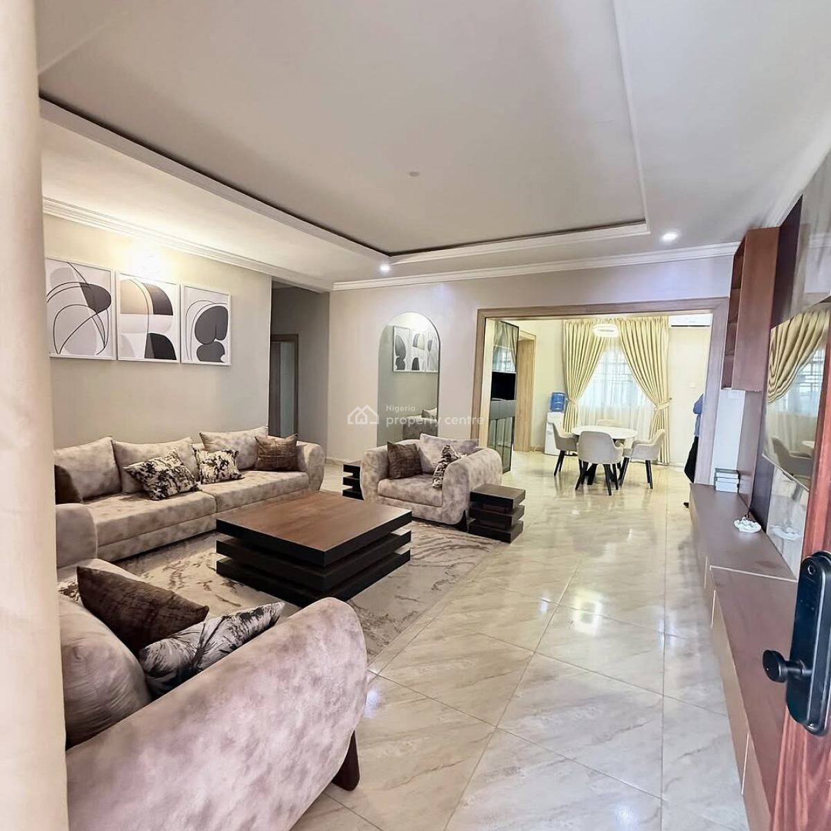 Fully Furnished 3 Bedroom Apartment, Wuye, Abuja, Flat / Apartment for Sale
