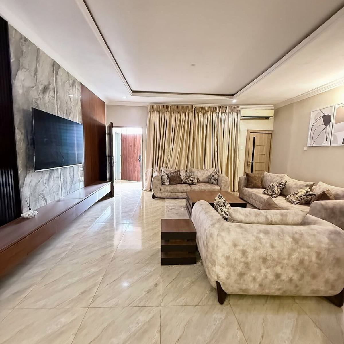 Fully Furnished 3 Bedroom Apartment, Wuye, Abuja, Flat / Apartment for Sale