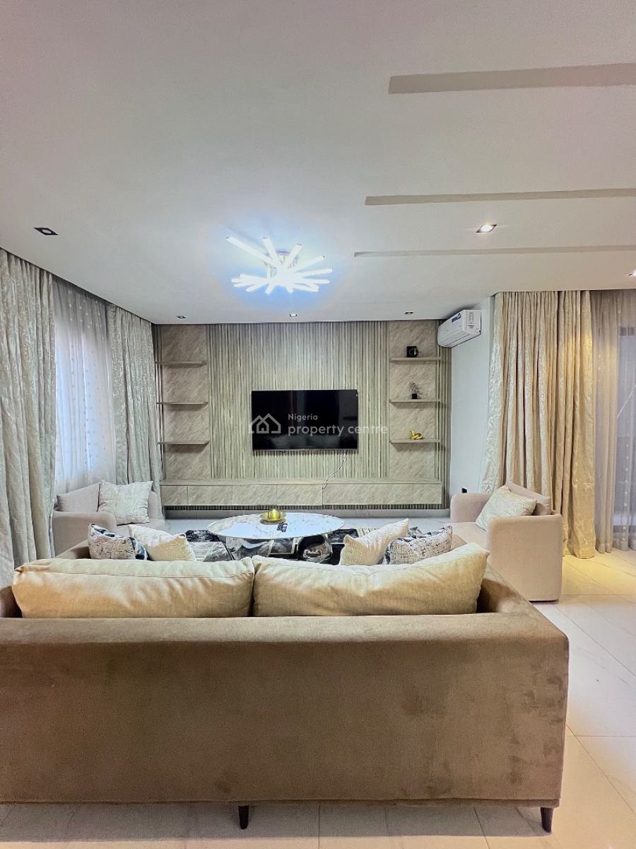 Fully Furnished 4 Bedroom Maisonette with Bq and Inverter, Off Admiralty Way, Lekki Phase 1, Lekki, Lagos, House for Rent
