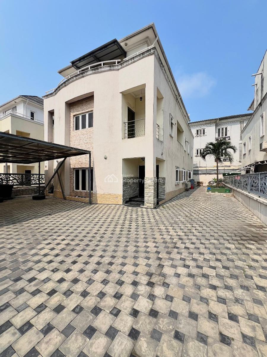 Fully Furnished 5 Bedroom Fully Detached Duplex with 2 Rooms Bq, Gated Estate, Oniru, Victoria Island (vi), Lagos, Detached Duplex for Rent