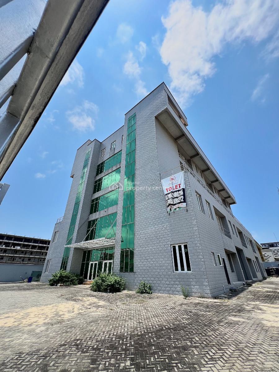 Open Plan Office Space/commercial Building with Elevator & Terrace, Off Admiralty Way, Lekki Phase 1, Lekki, Lagos, Office Space for Rent