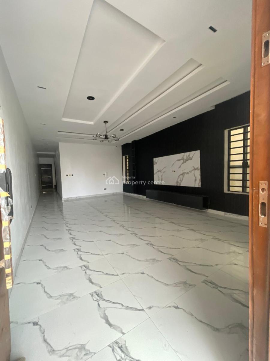 Nicely Built 4 Bedroom Semi Detached Duplex with Bq, Chevron Toll Gate, Orchid Road, Lekki, Lagos, Semi-detached Duplex for Sale