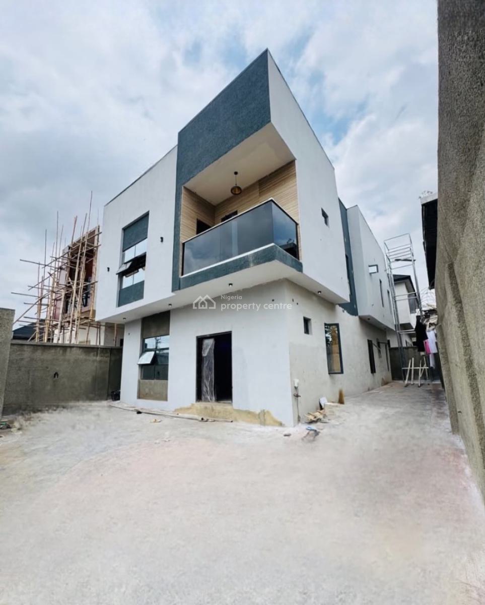 Exquisite 4 Bedroom Detached Duplex with Bq in Secure Estate, Allen, Ikeja, Lagos, Detached Duplex for Sale