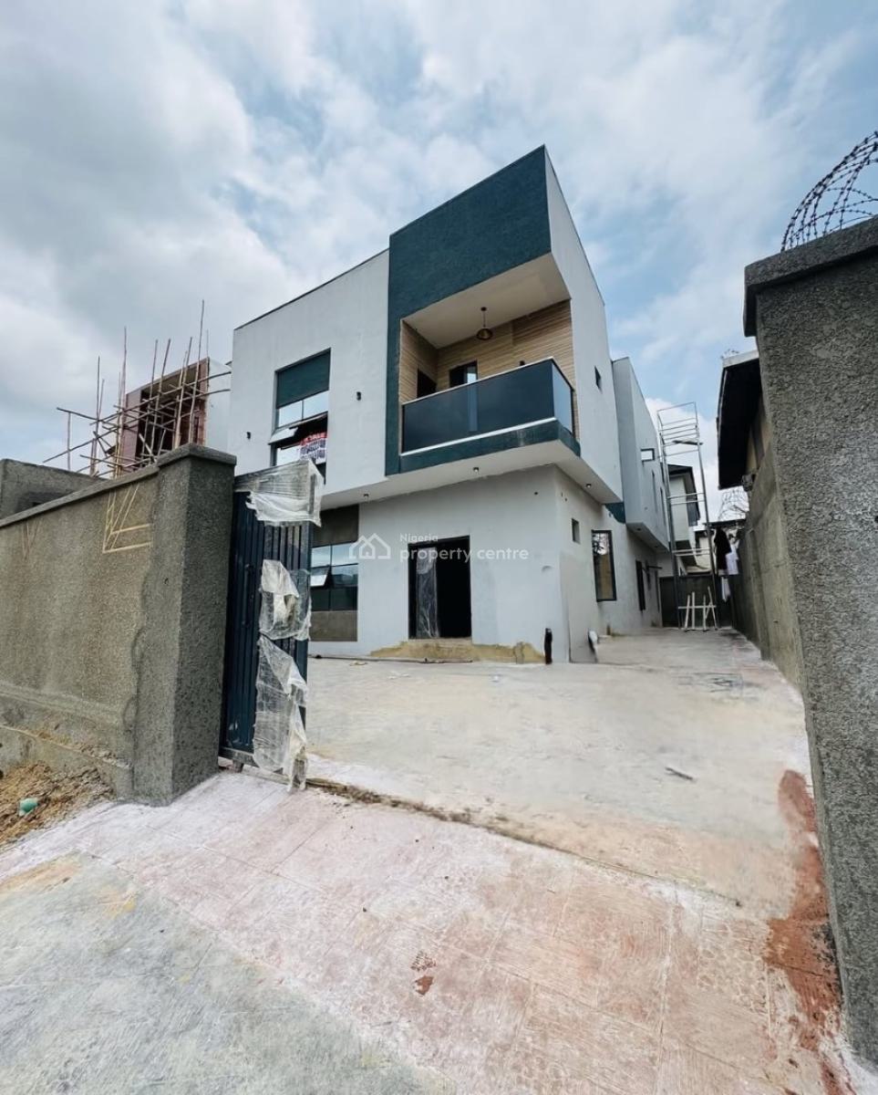 Exquisite 4 Bedroom Detached Duplex with Bq in Secure Estate, Allen, Ikeja, Lagos, Detached Duplex for Sale