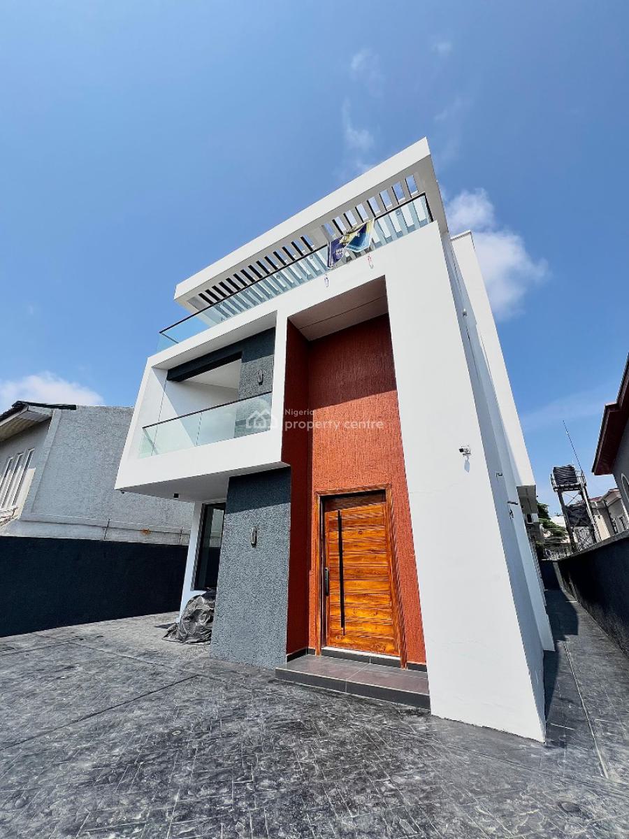 Luxury 5 Bedroom Fully Detached House with Bq, Gym, Cinema, Office Spa, Lekki Phase 1, Lekki, Lagos, Detached Duplex for Sale