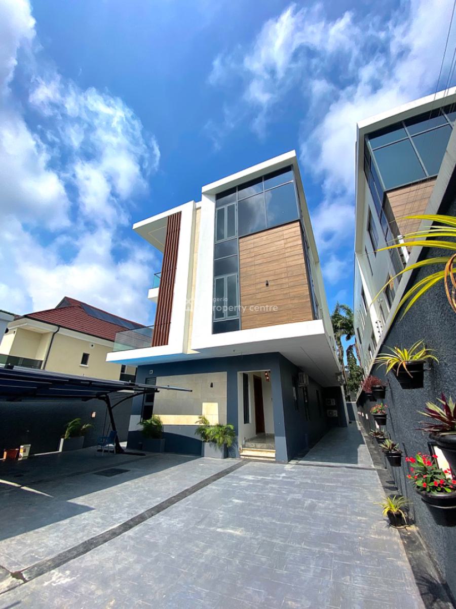 Smart, Luxury and Spacious Fully Fitted 5 Bedroom Detached House, Lekki Phase 1, Lekki, Lagos, Detached Duplex for Sale