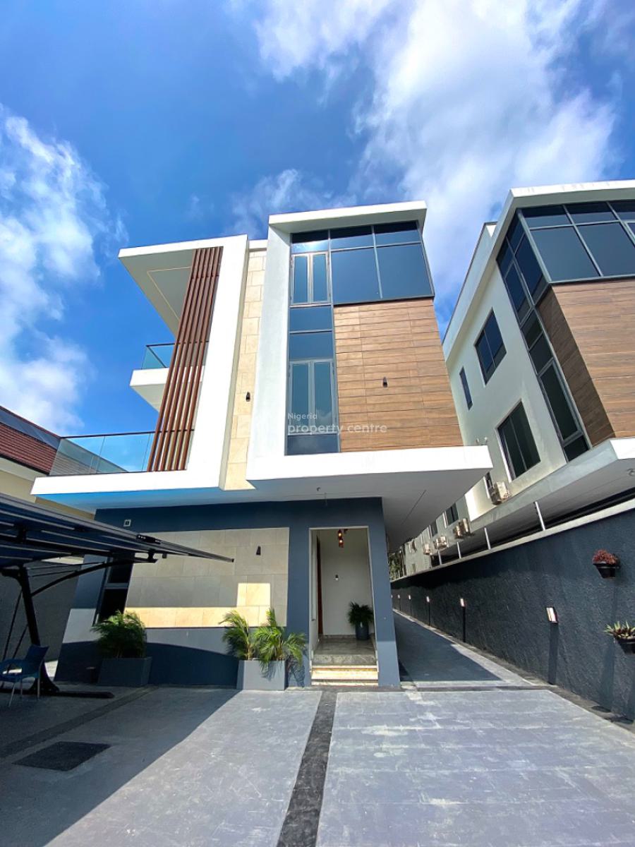 Smart, Luxury and Spacious Fully Fitted 5 Bedroom Detached House, Lekki Phase 1, Lekki, Lagos, Detached Duplex for Sale