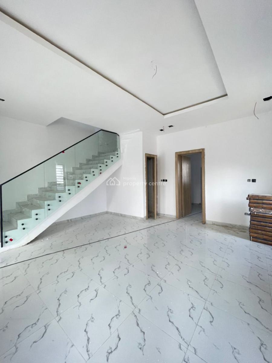 Luxurious 4 Bedroom Terrace Duplex  on Two Storey with Bq, Chevron Toll Gate, Orchid Road, Lekki, Lagos, Terraced Duplex for Sale