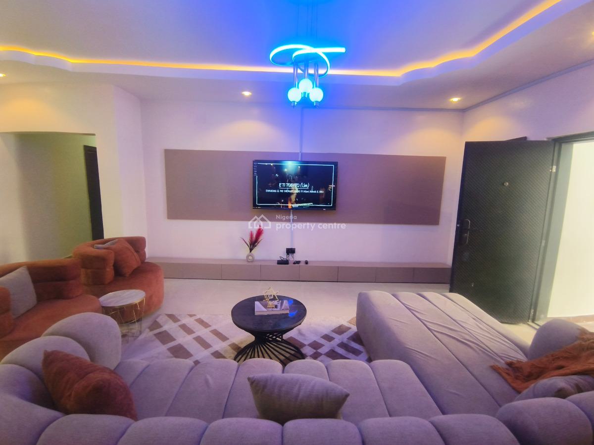 Luxury 3 Bedroom Fully Furnished Apartment with Excellent Facilities, No 10 Siyanbola Close Akora Estate, Adeniyi Jones, Ikeja, Lagos, Flat / Apartment for Rent