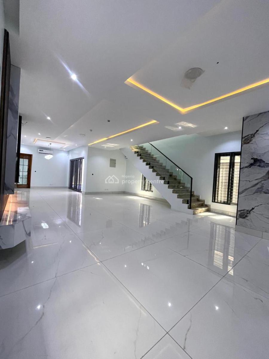 Luxury 5bedroom Detached Smart Home +elevator+gym+pool+study Room, Lekki, Lekki Phase 1, Lekki, Lagos, Detached Duplex for Sale