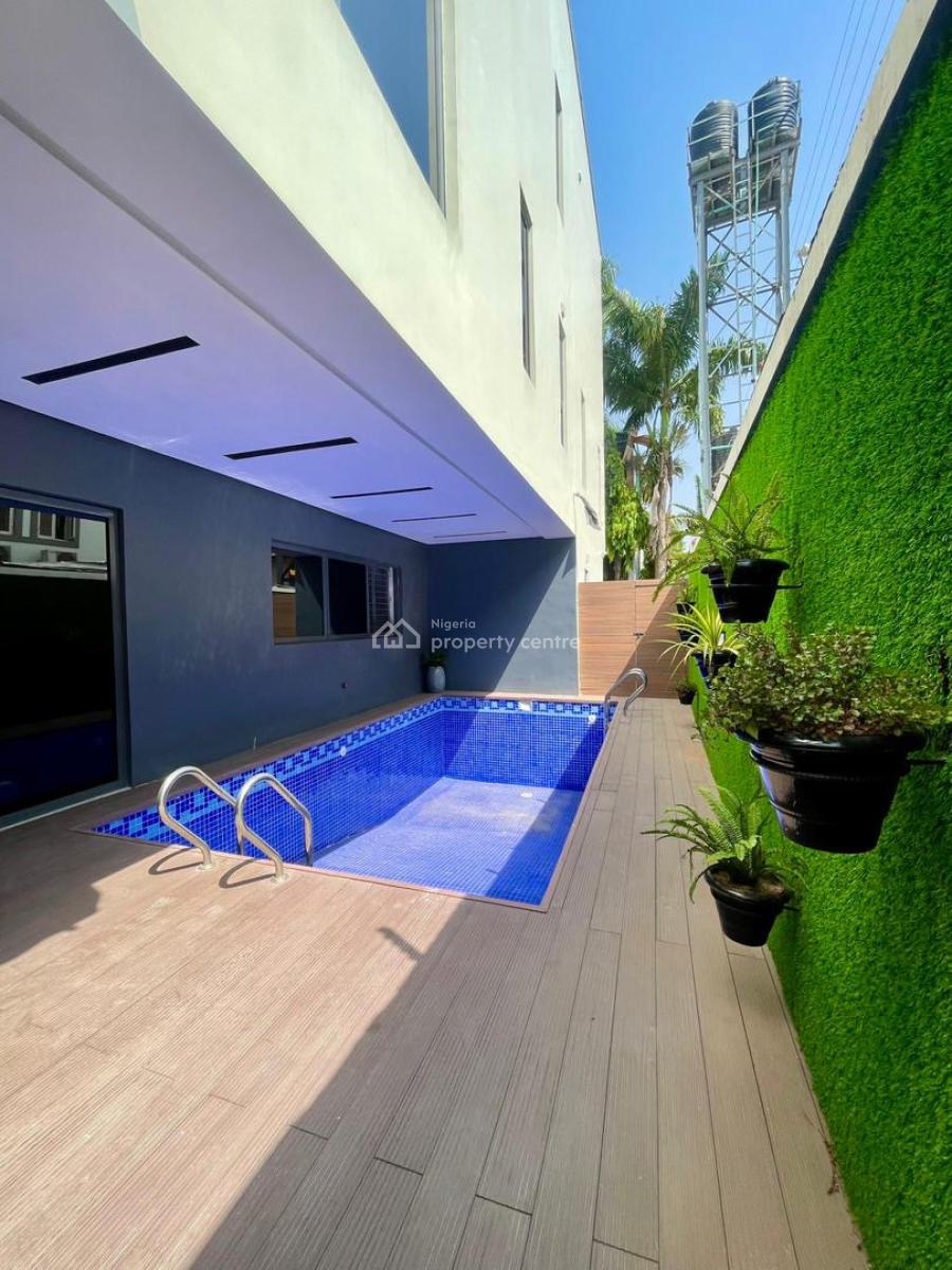Luxury 5bedroom Detached Smart Home +elevator+gym+pool+study Room, Lekki, Lekki Phase 1, Lekki, Lagos, Detached Duplex for Sale