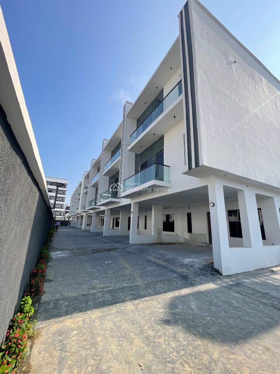 Exquisitely Built 4 Bedroom Terraced Duplex with Bq, Lekki Phase 1, Lekki, Lagos, Terraced Duplex for Sale