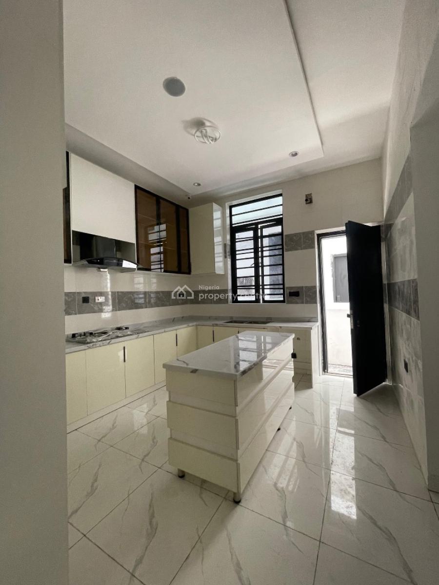 Contemporary 4 Semi Detached Duplex with Bq in a Serene Environment, Orchid Road, Lekki, Lagos, Semi-detached Duplex for Sale