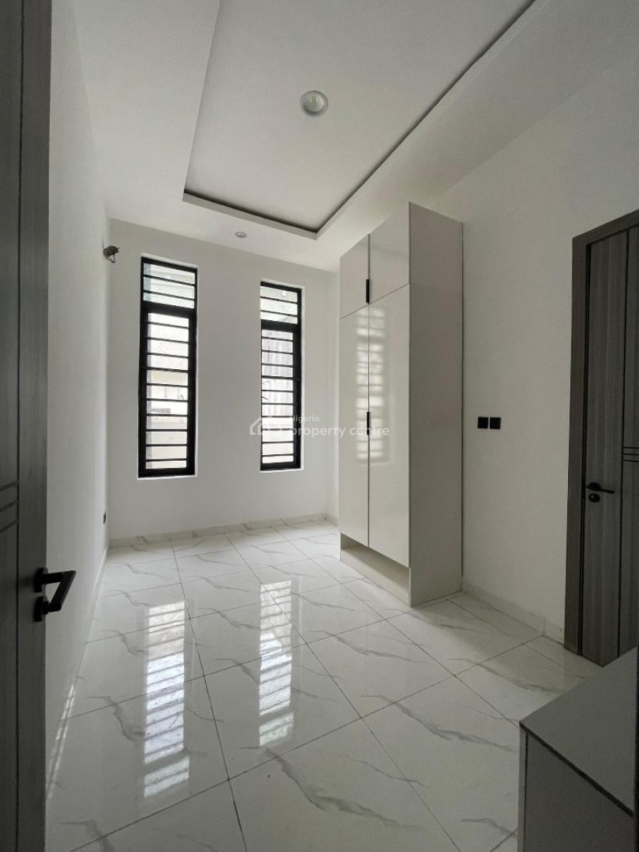 Contemporary 4 Semi Detached Duplex with Bq in a Serene Environment, Orchid Road, Lekki, Lagos, Semi-detached Duplex for Sale