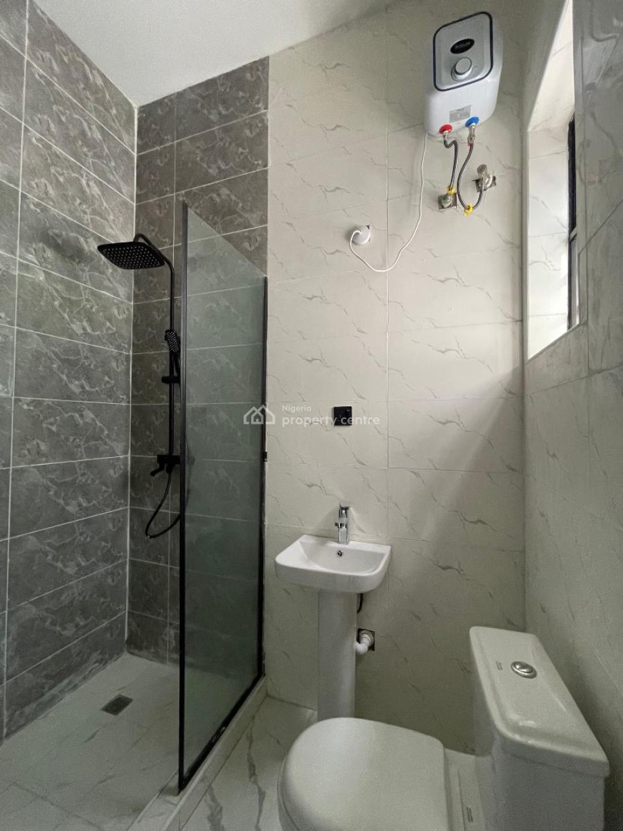 Contemporary 4 Semi Detached Duplex with Bq in a Serene Environment, Orchid Road, Lekki, Lagos, Semi-detached Duplex for Sale