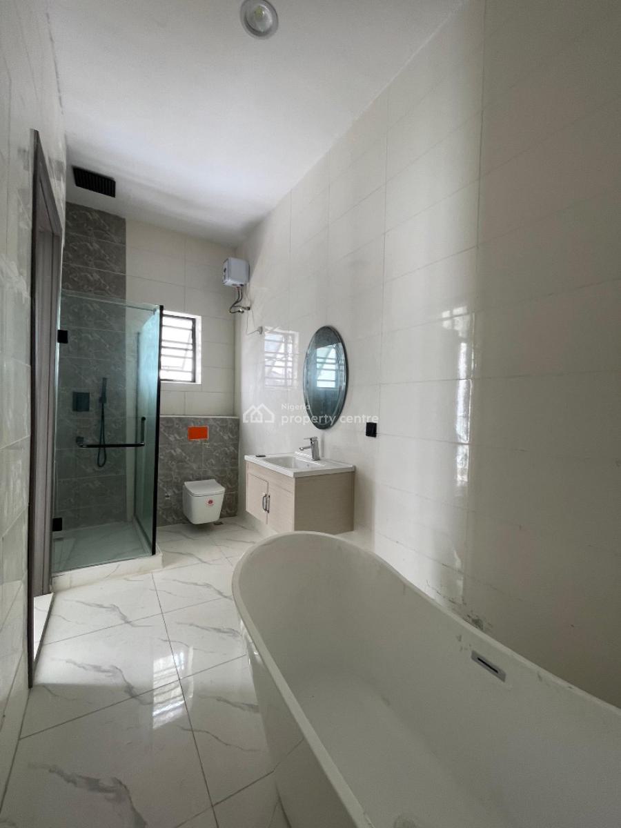 Contemporary 4 Semi Detached Duplex with Bq in a Serene Environment, Orchid Road, Lekki, Lagos, Semi-detached Duplex for Sale