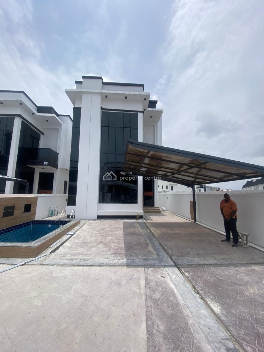 Newly Built 5 Detached Duplex with Bq and Swimming Pool, Orchid Road, Lekki, Lagos, Detached Duplex for Sale