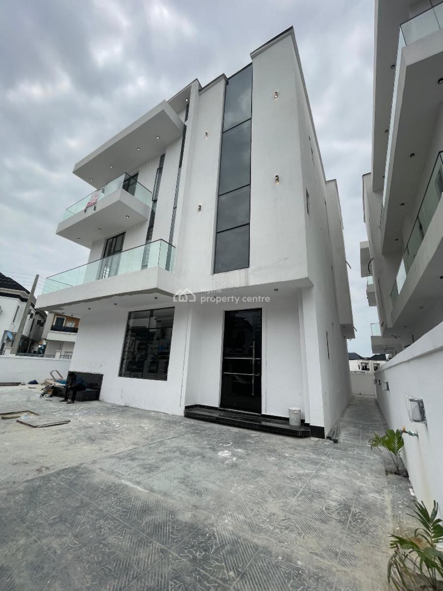 Newly Built 5 Detached Duplex with Bq and Pool and Open Terrace, Ologolo, Lekki, Lagos, Detached Duplex for Sale