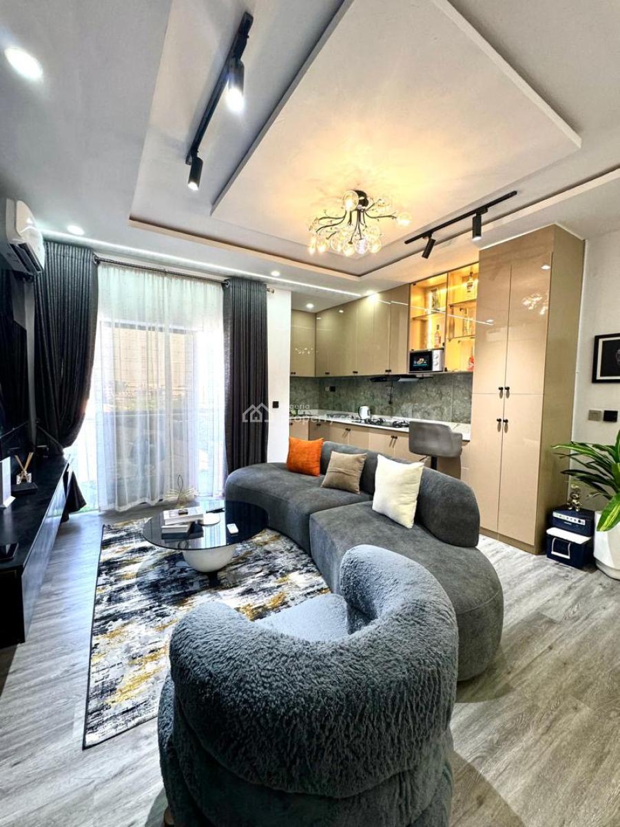 Luxe One Bedroom with Ps5, Perfect for Photos, Ikate, Lekki, Lagos, Flat / Apartment Short Let