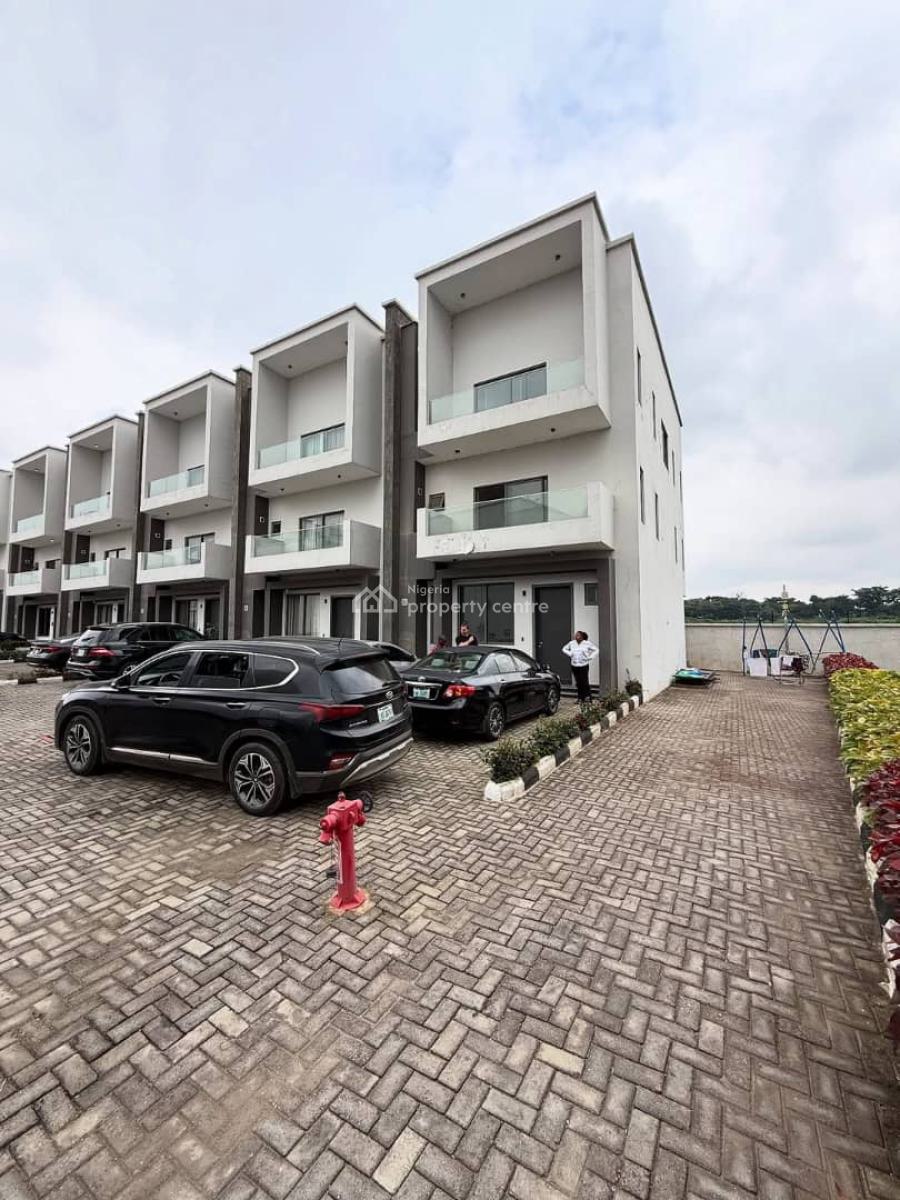 Luxury Finished 4 Bedrooms Terraced Duplex  with Bq, Jabi, Abuja, Terraced Duplex for Rent