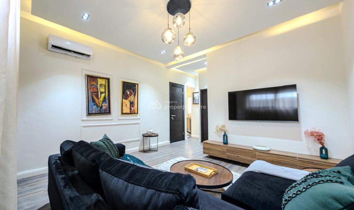 Our Lovely  2 Bedroom Waterfront Apartment with Balconies,ps5,snooker, Lekki Phase 1, Lekki, Lagos, Flat / Apartment Short Let