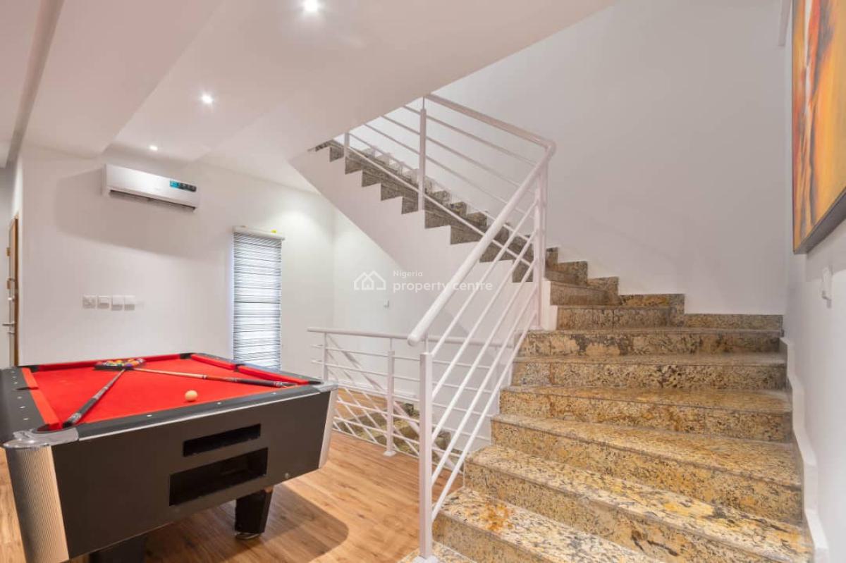 Haven 4 Bedroom Maisonette Duplex with Ps5,snooker, Table Tennis &, Lekki Phase 1, Lekki, Lagos, Flat / Apartment Short Let