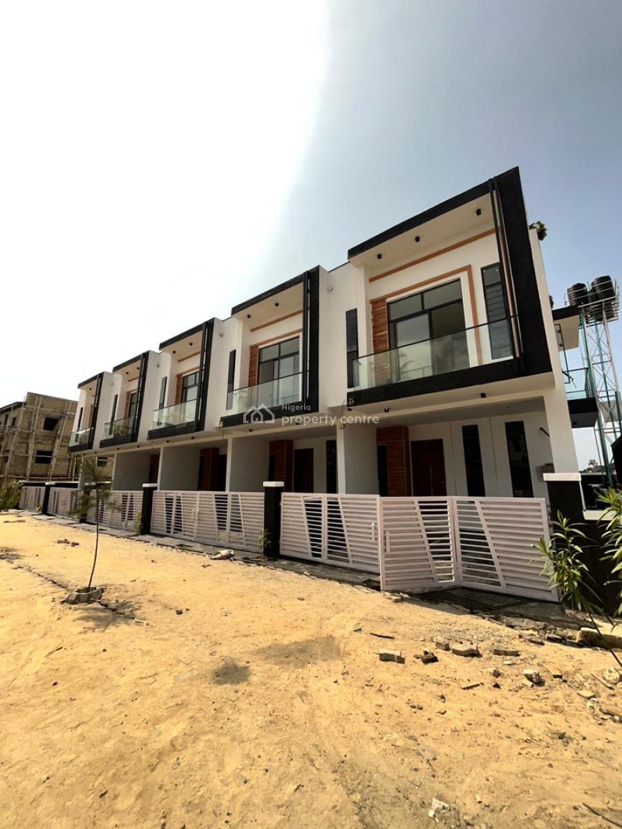 4 Bedrrom Semi Detached Terrace Duplex, Ikota Villa, Lekki, Ikota, Lekki, Lagos, Terraced Duplex for Sale