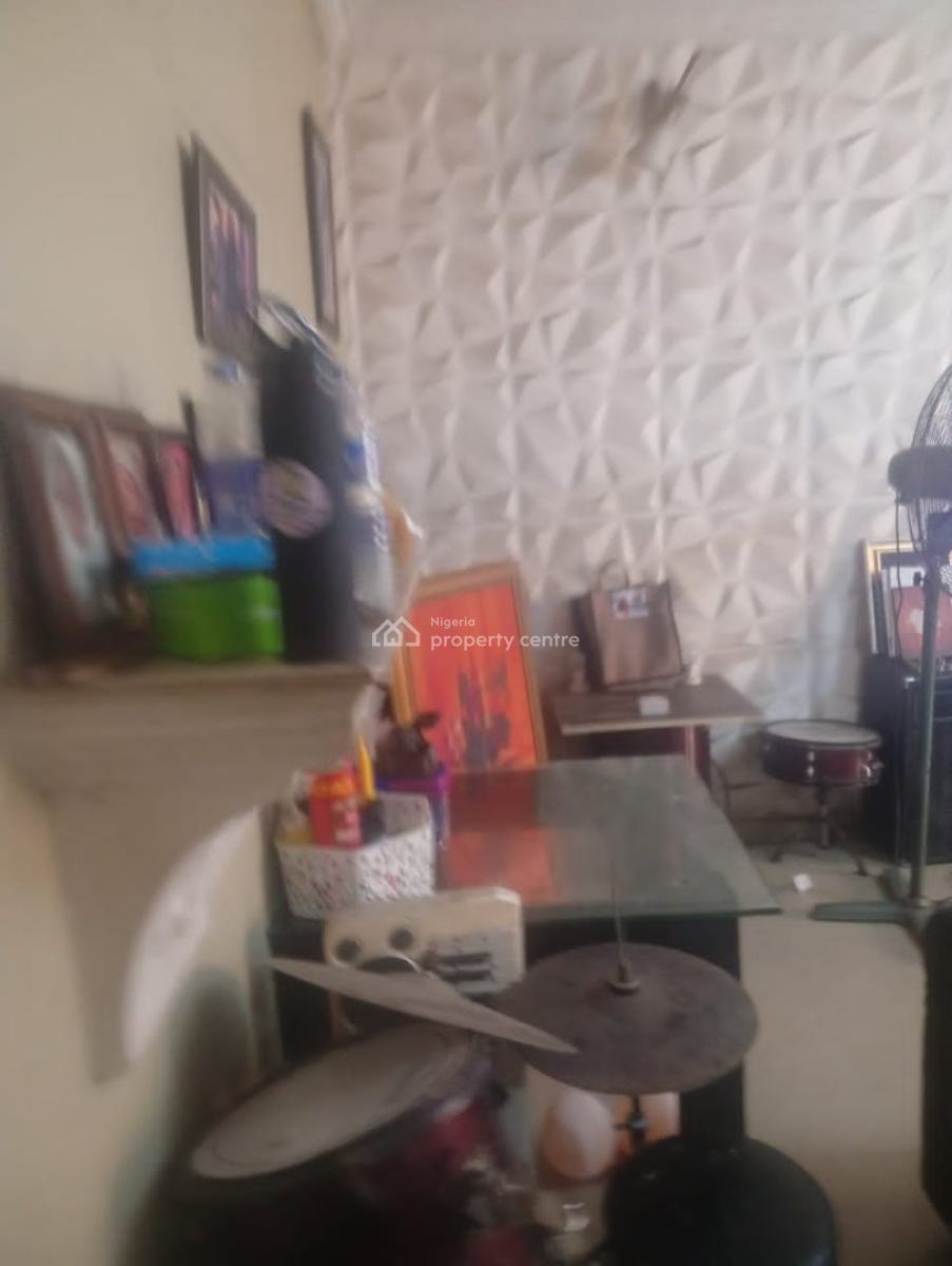 Last Floor (3rd Floor) 2 Bedrooms Flat, Anthony Enahoro Estate, Ogba, Ikeja, Lagos, Flat / Apartment for Rent