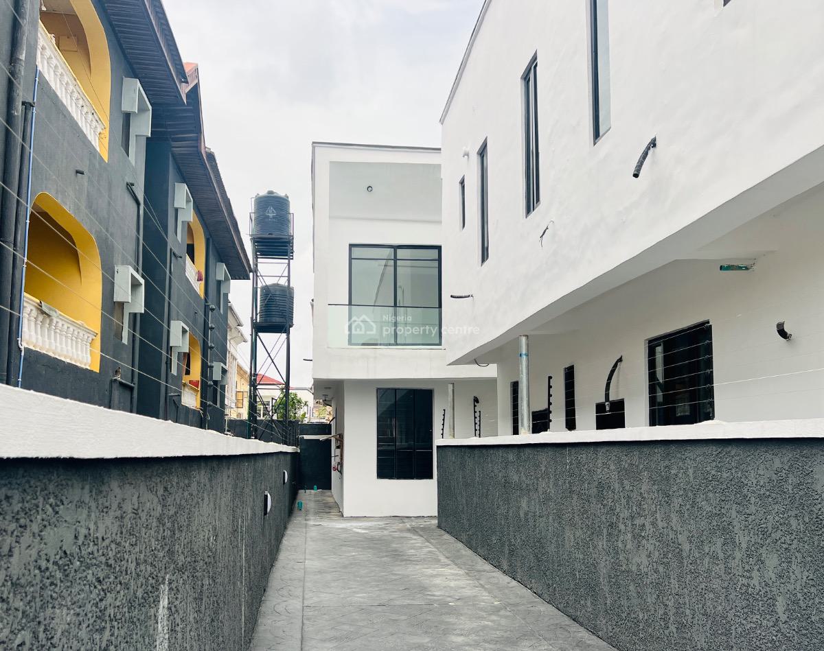 Well Built 4 Bedroom Semi Detached Duplex in an Estate, Bakare Estate, Agungi, Lekki, Lagos, Semi-detached Duplex for Sale