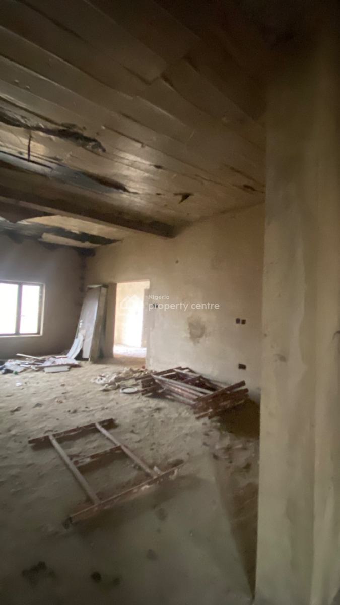 Shell Finished 4 Bedroom Semi - Detached Duplex, Kado, Abuja, Semi-detached Duplex for Sale