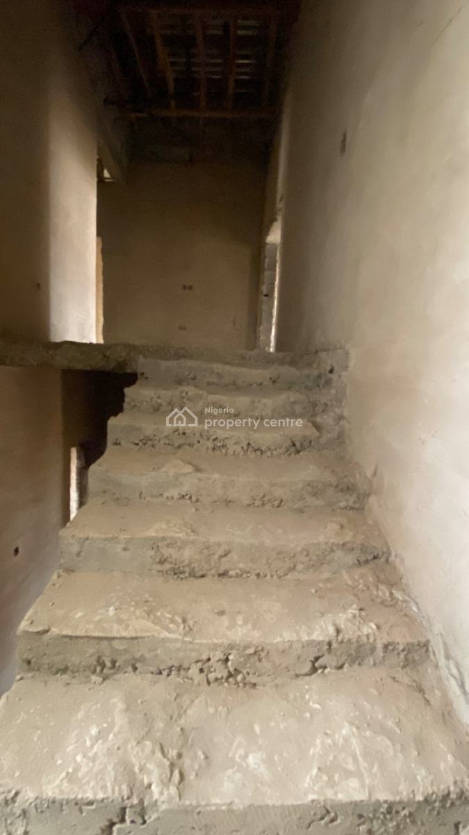 Shell Finished 4 Bedroom Semi - Detached Duplex, Kado, Abuja, Semi-detached Duplex for Sale