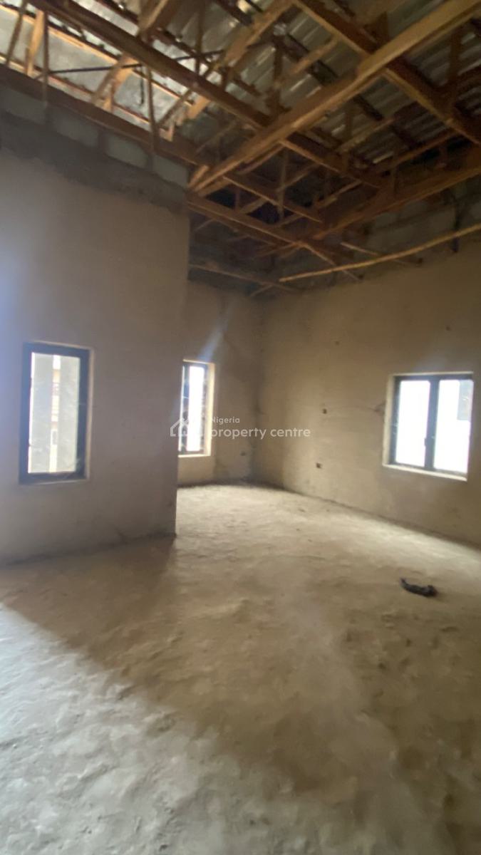 Shell Finished 4 Bedroom Semi - Detached Duplex, Kado, Abuja, Semi-detached Duplex for Sale