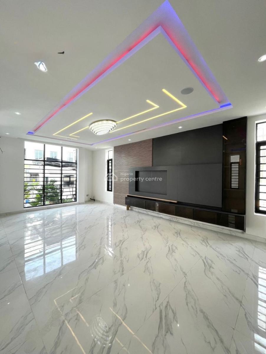 Contemporary 5 Bedroom Fully Detached Duplex with Swimming Pool, Cinema, Chevron, Lekki, Lagos, Detached Duplex for Sale