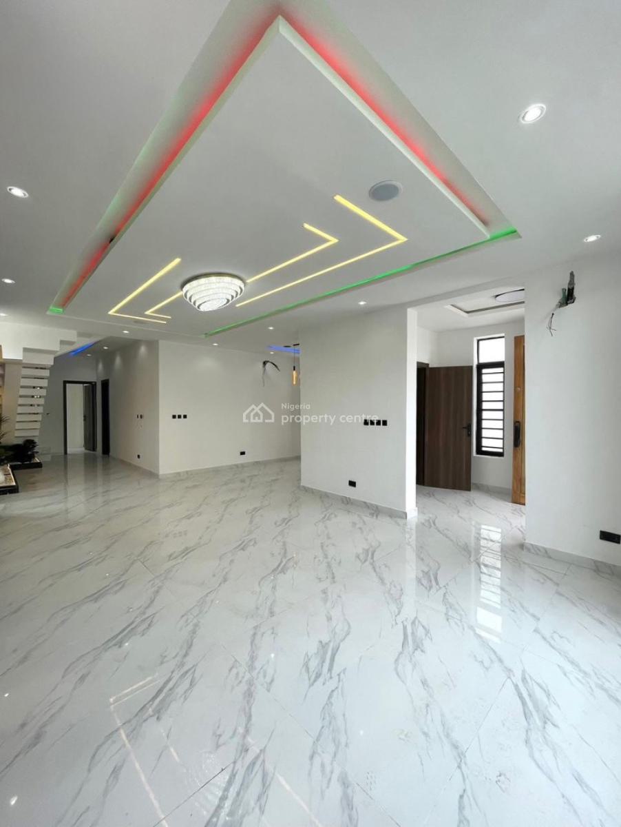 Contemporary 5 Bedroom Fully Detached Duplex with Swimming Pool, Cinema, Chevron, Lekki, Lagos, Detached Duplex for Sale