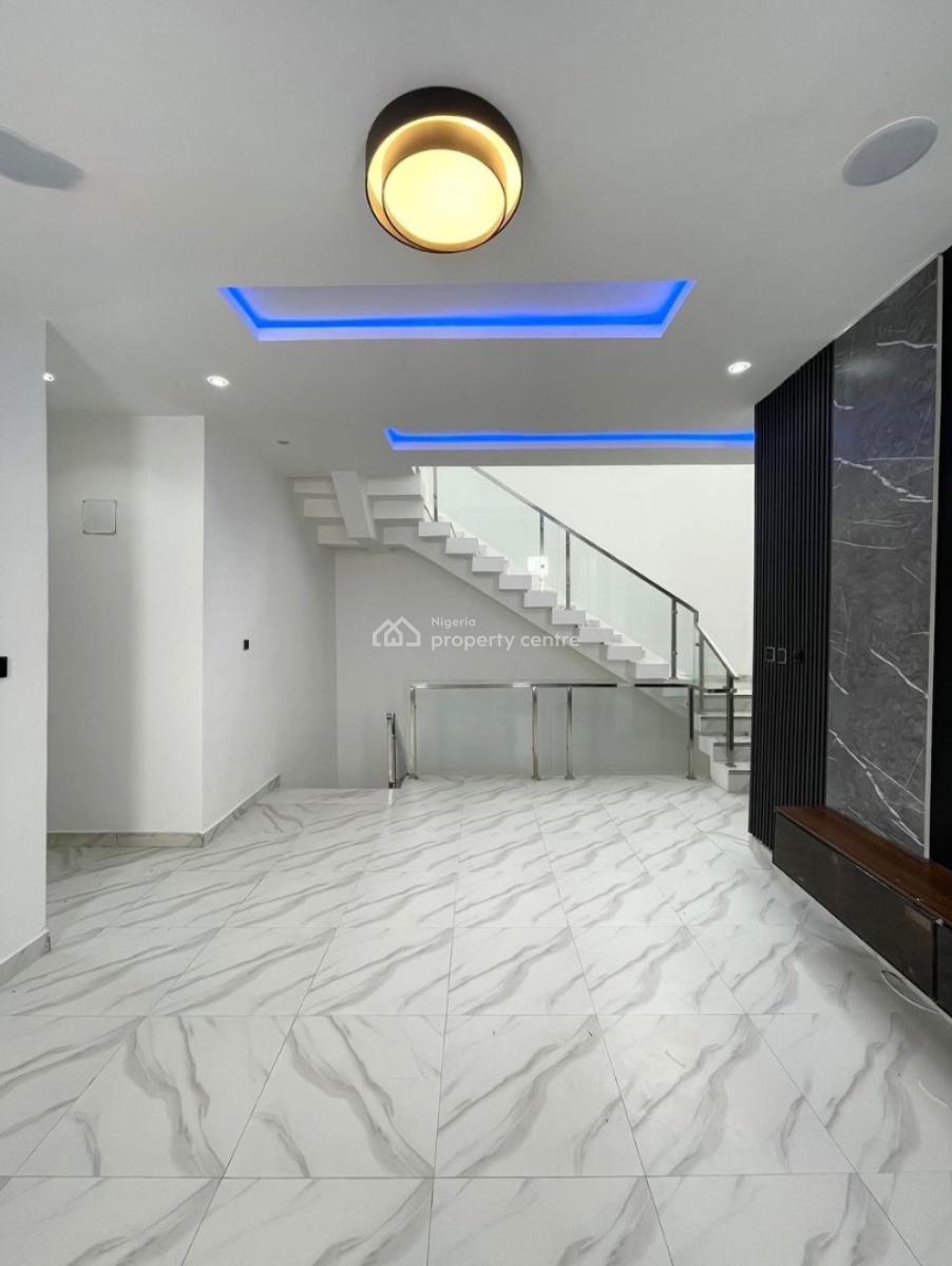 Contemporary 5 Bedroom Fully Detached Duplex with Swimming Pool, Cinema, Chevron, Lekki, Lagos, Detached Duplex for Sale