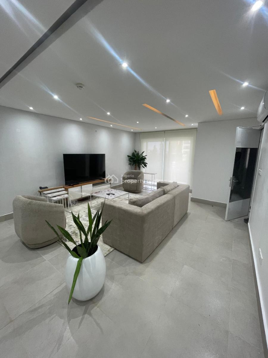 3 Bedroom Nicely Furnished Flat with Bq, Banana Island, Ikoyi, Lagos, Flat / Apartment for Rent