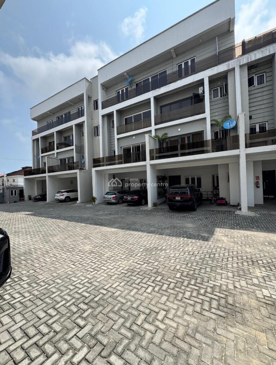 4 Bedroom Terrace Duplex with Bq, Lekki Phase 1, Lekki, Lagos, Terraced Duplex for Rent