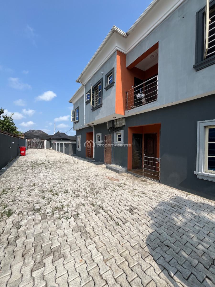 Brand New Beautiful 2 Bedroom Flat Ground Floor  Just 4 People in D Compound, Mobil Road, Ilaje, Ajah, Lagos, Flat / Apartment for Rent