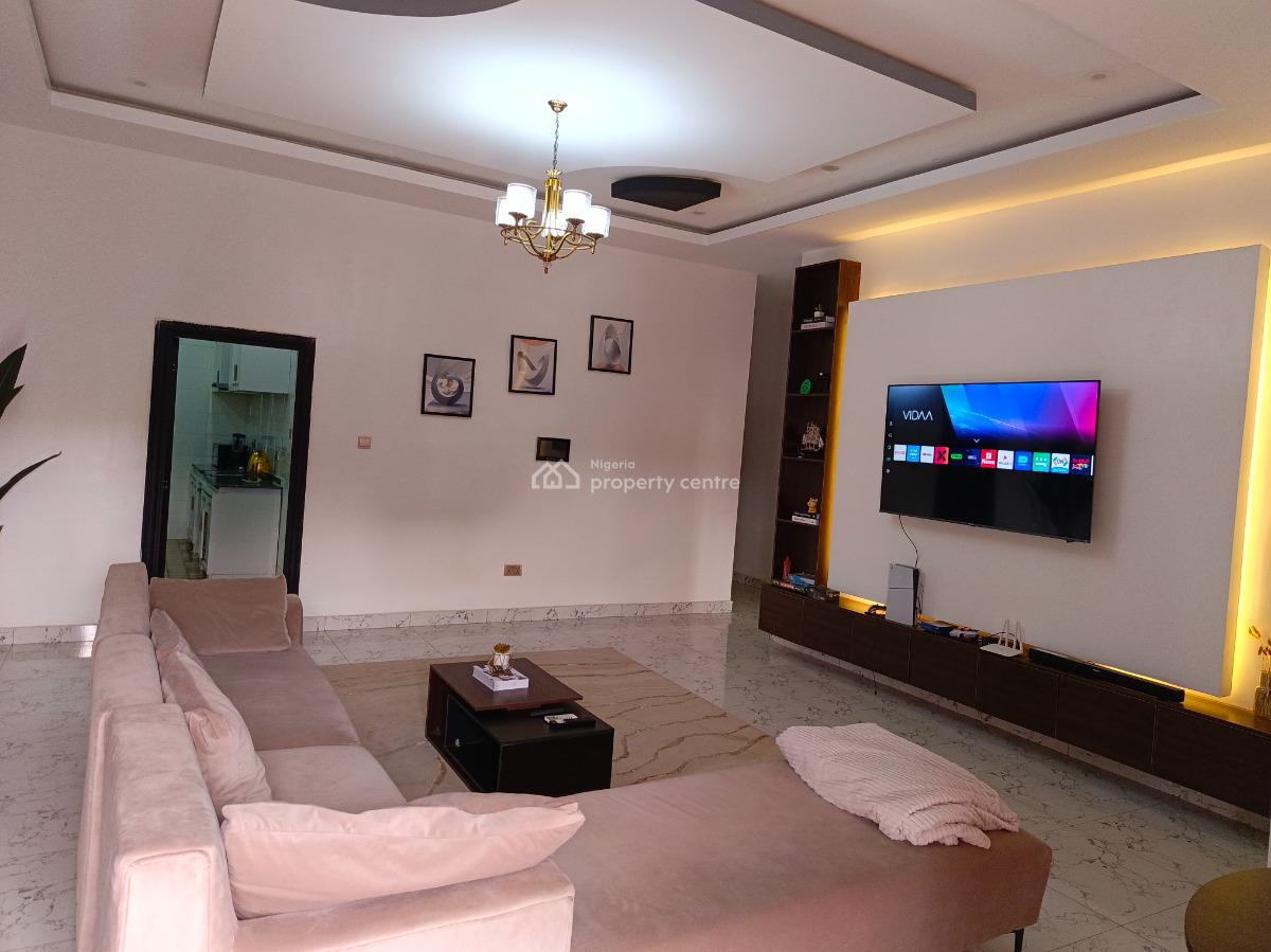 Clean and Spacious Serviced 3 Bedroom Flat with Acs and Gen, By Peace Apartment, Jahi, Abuja, Flat / Apartment for Rent