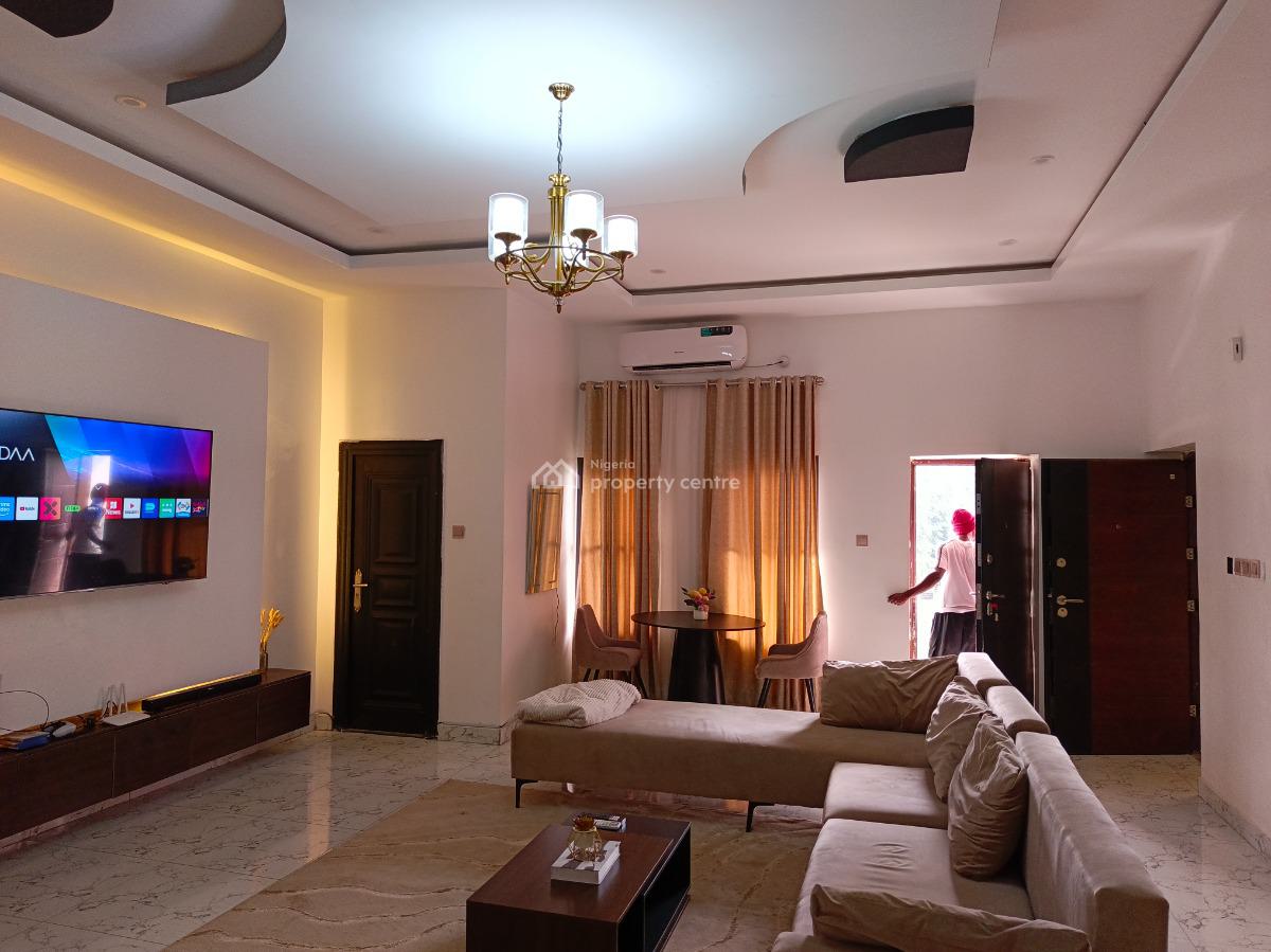 Clean and Spacious Serviced 3 Bedroom Flat with Acs and Gen, By Peace Apartment, Jahi, Abuja, Flat / Apartment for Rent