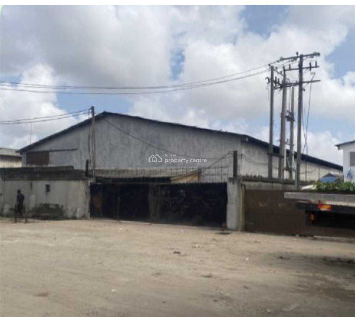 Warehouses and Office Buildings on 16000 Sqm, Off Eric Moore Street, Surulere, Lagos, Warehouse for Sale