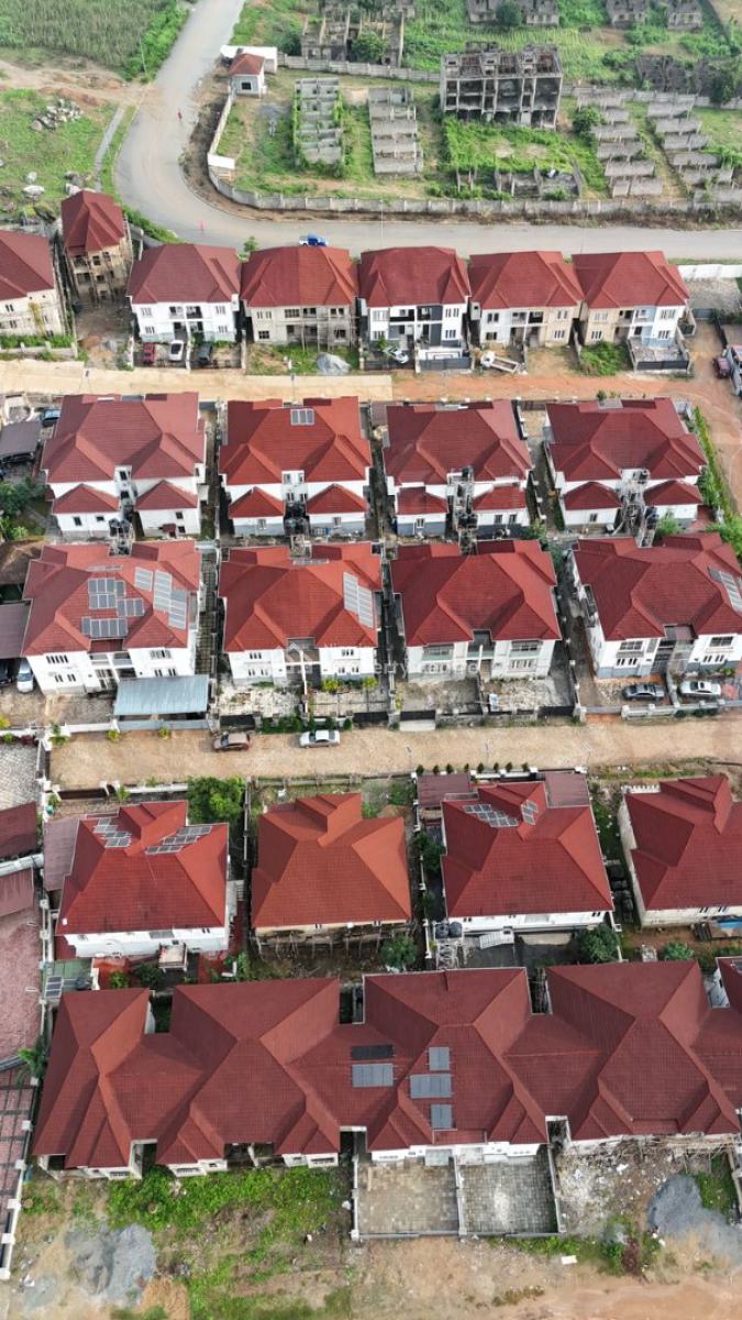 Nice 3 Bedrooms Gated Semidetached Duplex with Bq, Idu Industrial, Abuja, Semi-detached Duplex for Sale