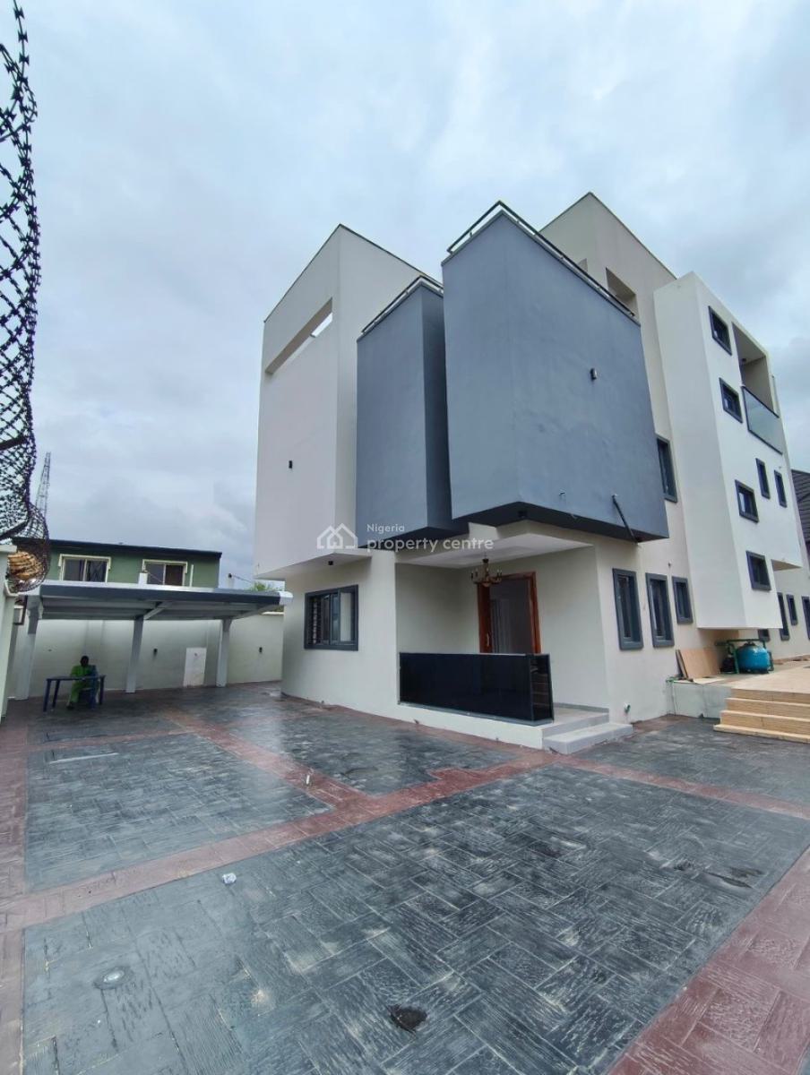 Luxurious 5 Bedroom Detached Duplex with Bq & Pool in Elite Estate, Gra Phase 2, Magodo, Lagos, Detached Duplex for Sale